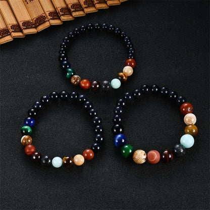 Solar system planet planet bracelet male