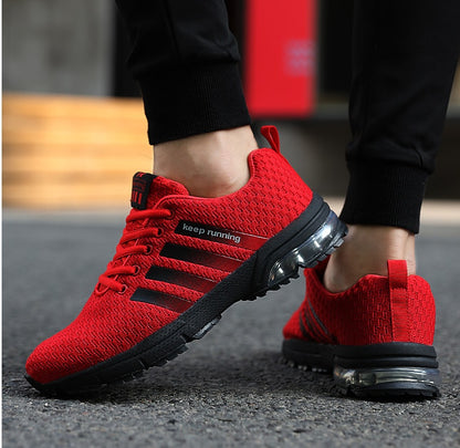 Best Selling Couple Sports Shoes - Breathable Mesh Outdoor Running Shoes
