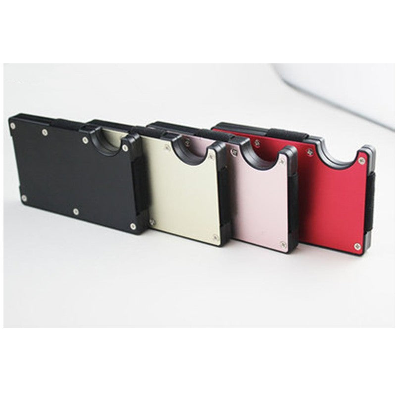 POD Card holder $$clip wallet card holder business gift card anti-theft antimagnetic,