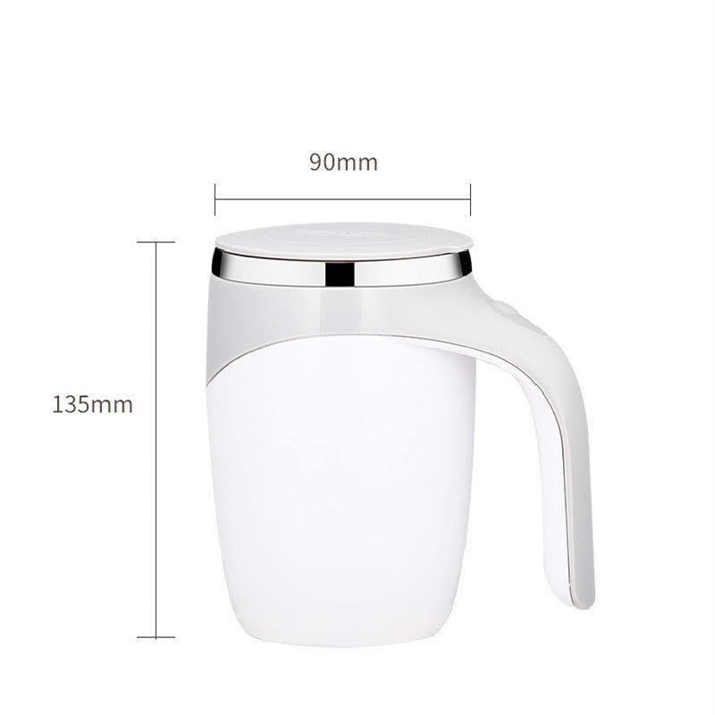 Tasse à café à agitation automatique, modèle Rechargeable, tasse à agitation électrique de haute valeur, tasse à eau magnétique rotative pour Milkshake paresseux