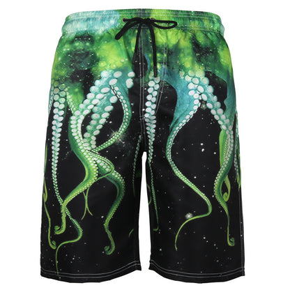 Pantalons de plage pour hommes Shorts décontractés Octopus Amazon pantalons de survêtement grande taille