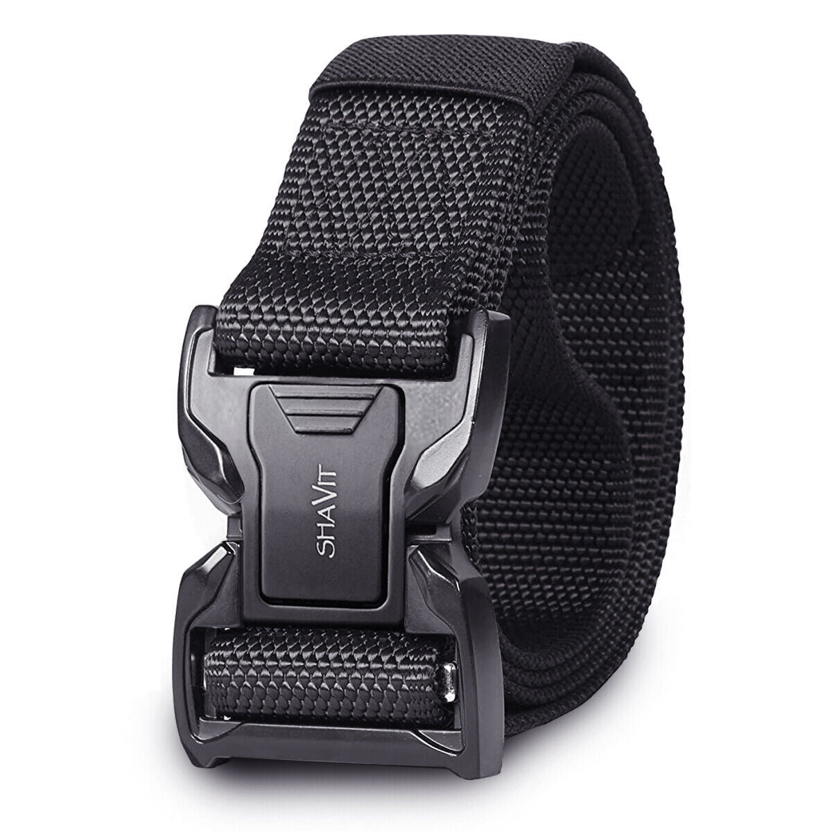 Men's Tactical Military Belt Quick Button Release Buckle Waistband Belts For MEN