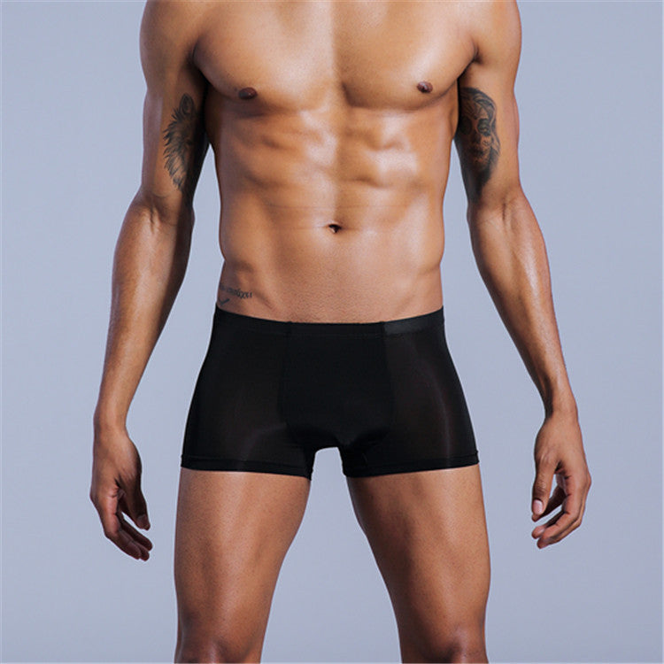 Herrunderkläder Nylon Ice Silk Comfort Boxers