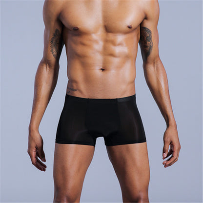 Men's Underwear Nylon Ice Silk Comfort Boxers