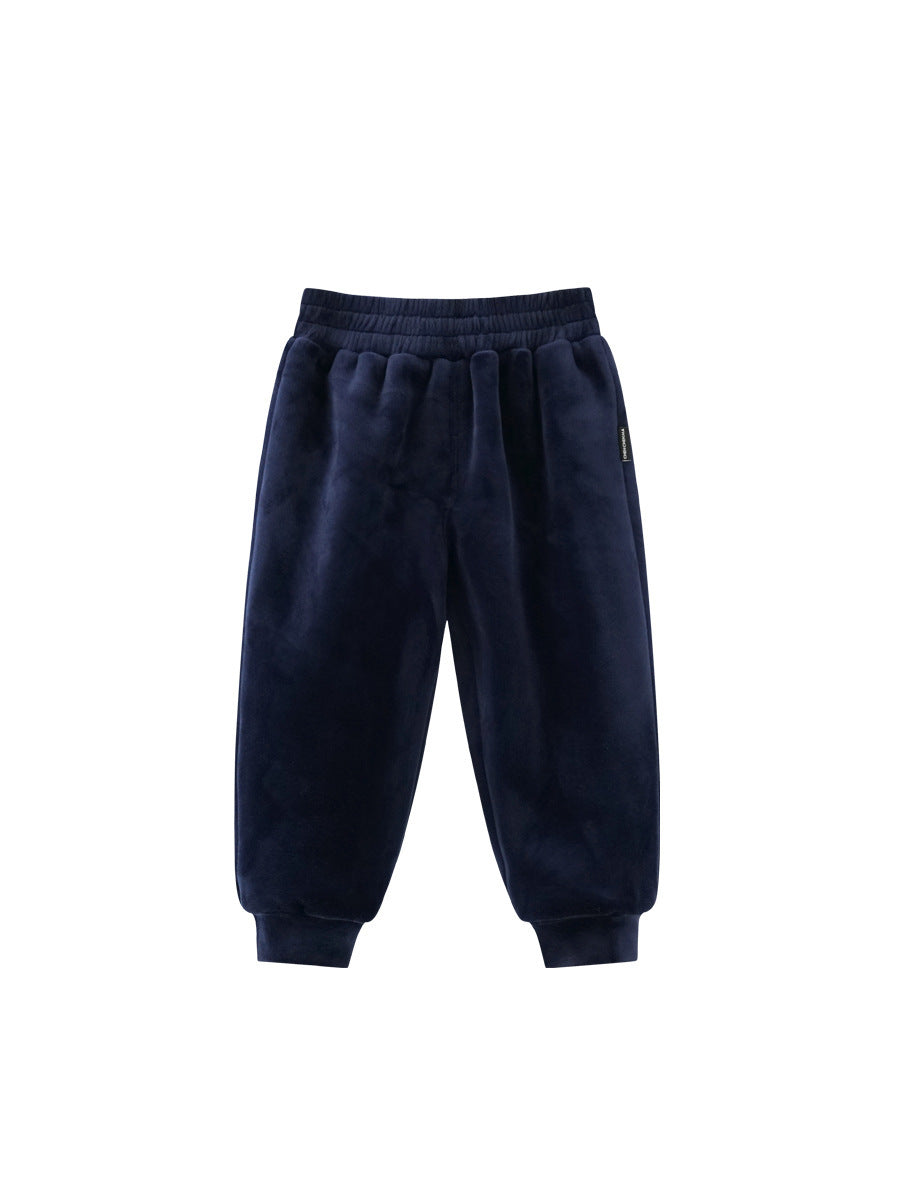 Boy plus velvet pants