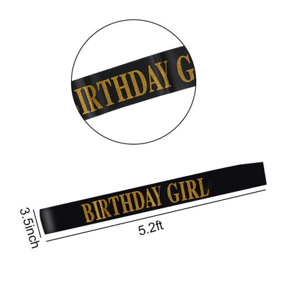 Single Layer Birthday Party Ball Etiquette Belt