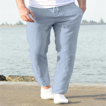 Men's Linen Summer Casual Fashion Pants
