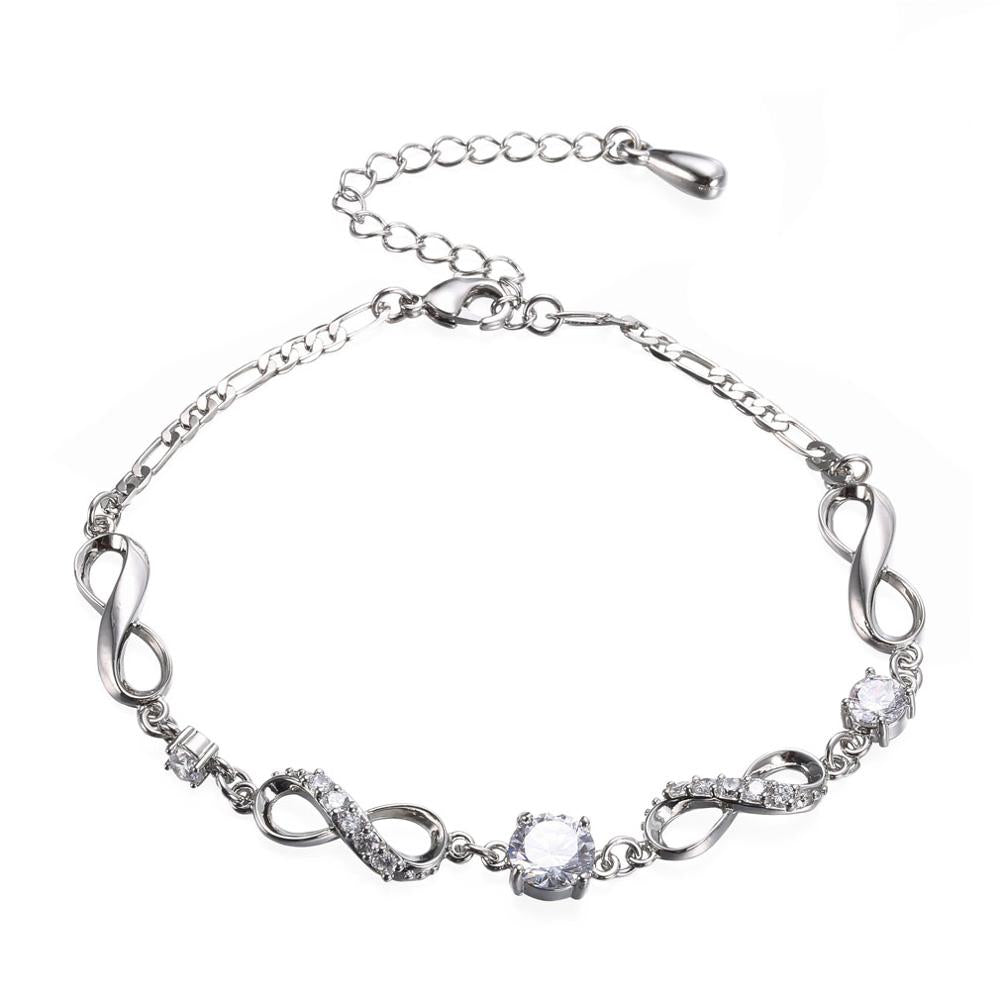 Bracelet de Cheville Femme Bohème Creux en Forme de Coeur