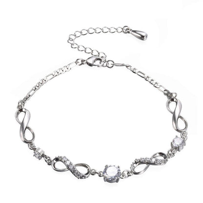 Bohemian Women's Ankle Bracelet Hollow Heart Shaped