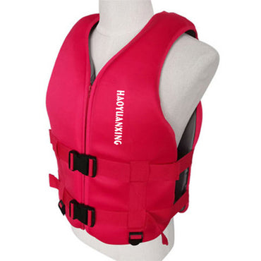 Vest Aid Swimsuit High Buoyancy Water Rescue Neoprene Life Jacket