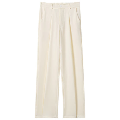 High-end Drooping Slimming Loose All-match Non-ironing Trousers