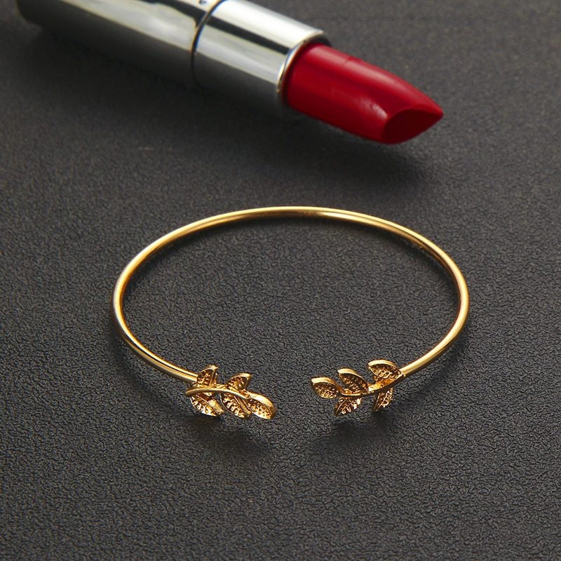 Tocona T Mode Bohemisk Lövknut Handmanschett Länkkedja Charm Armband För Kvinnor Guldarmband Femme Smycken 6115