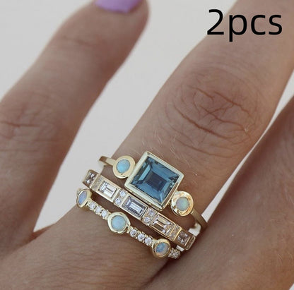 Women's Fashion Personalized Gemstone Ring