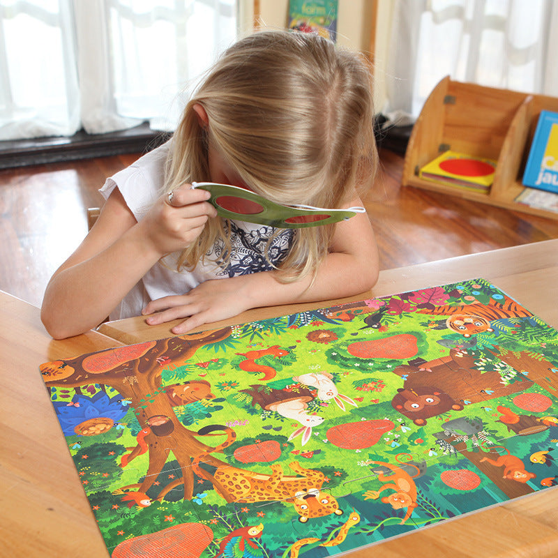 Explorer des puzzles en papier pour les enfants 