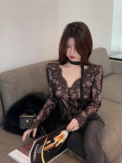 Slim-Fit Underwear Top Bottoming Shirt For Women