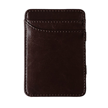 PU Leather Magic Bag Men's New Wallet Retro Wallet Foreign Trade Wallet