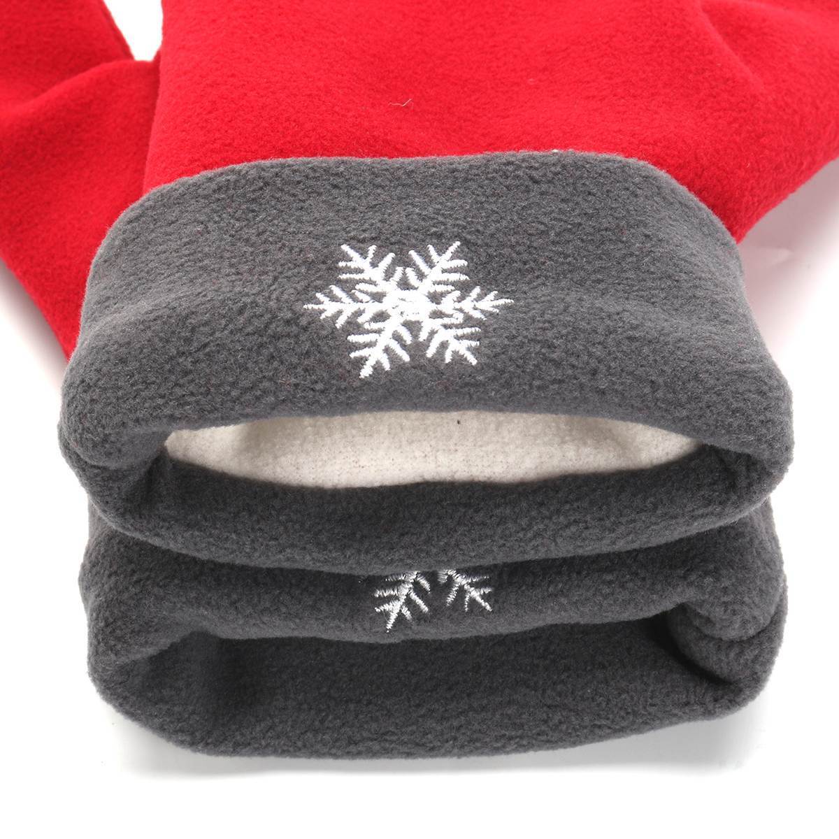 Couple Lovers Gloves Polar Fleece Sweethearts Thicken Winter Warm Foder Handske Julklapp Lovers Vantar