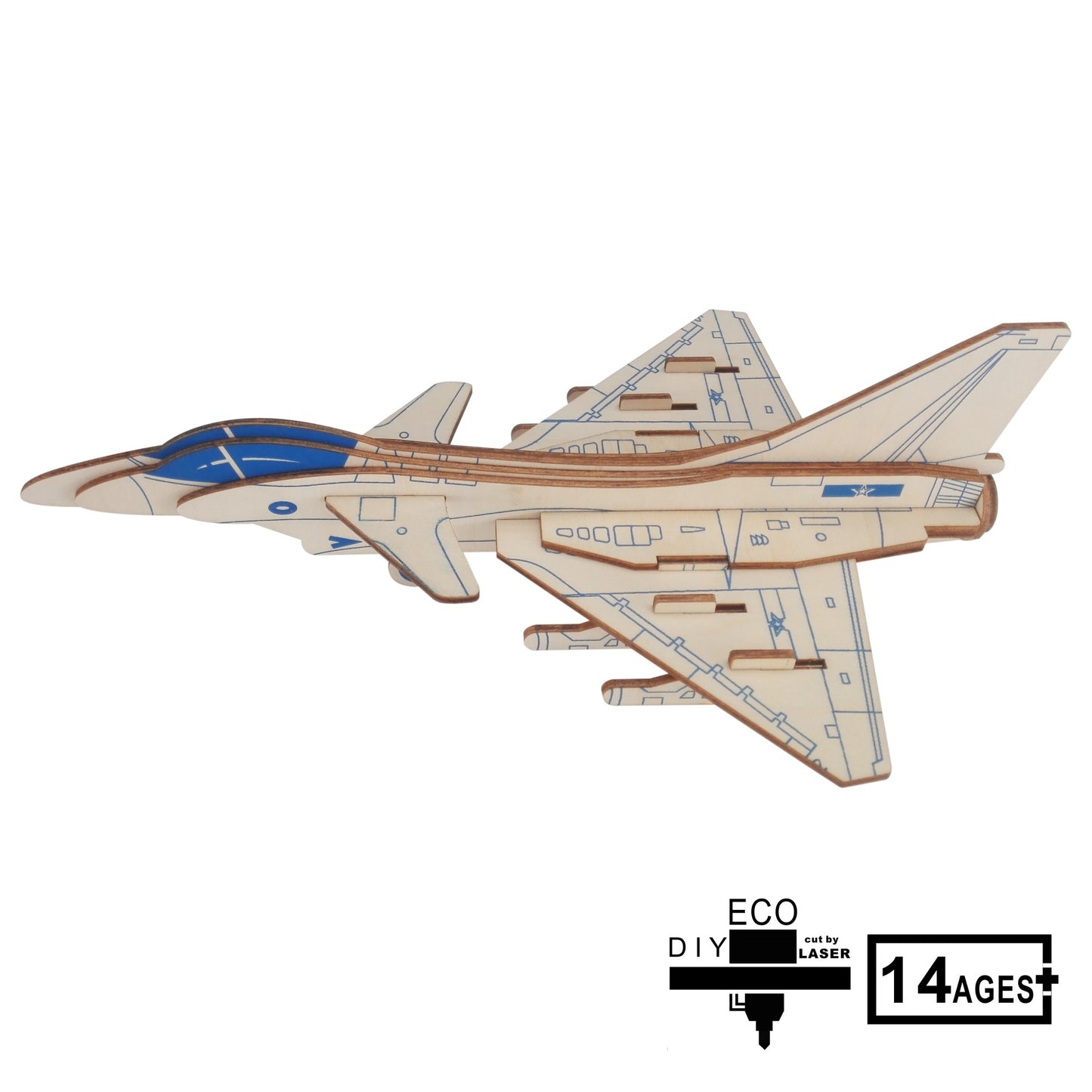 Amphibious Bomber Puzzle Assembly Toy 3D