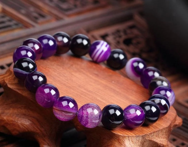 Amethyst bracelet