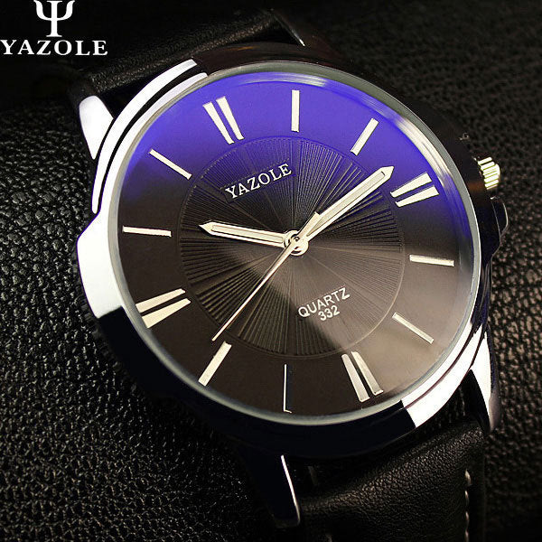 YAZOLE mode montre à Quartz hommes montres haut de gamme de luxe homme horloge affaires hommes montre-bracelet Hodinky Relogio Masculino 