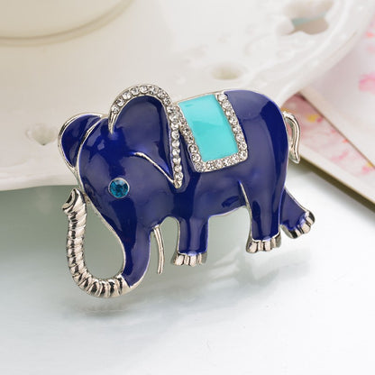 Broche de Noël éléphant