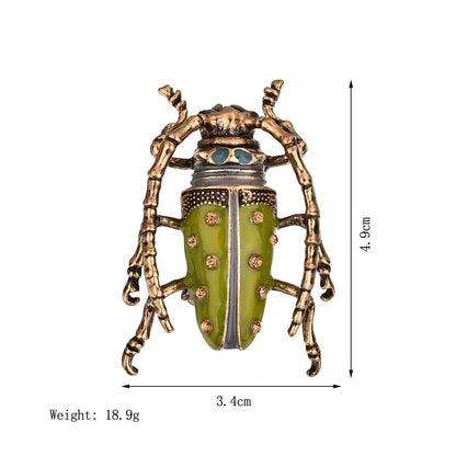 Droppande insektsbrosch