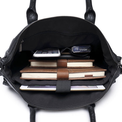 Men's bag shoulder slung portable postman casual British official retro trend travel men's Korean version of the computer bag