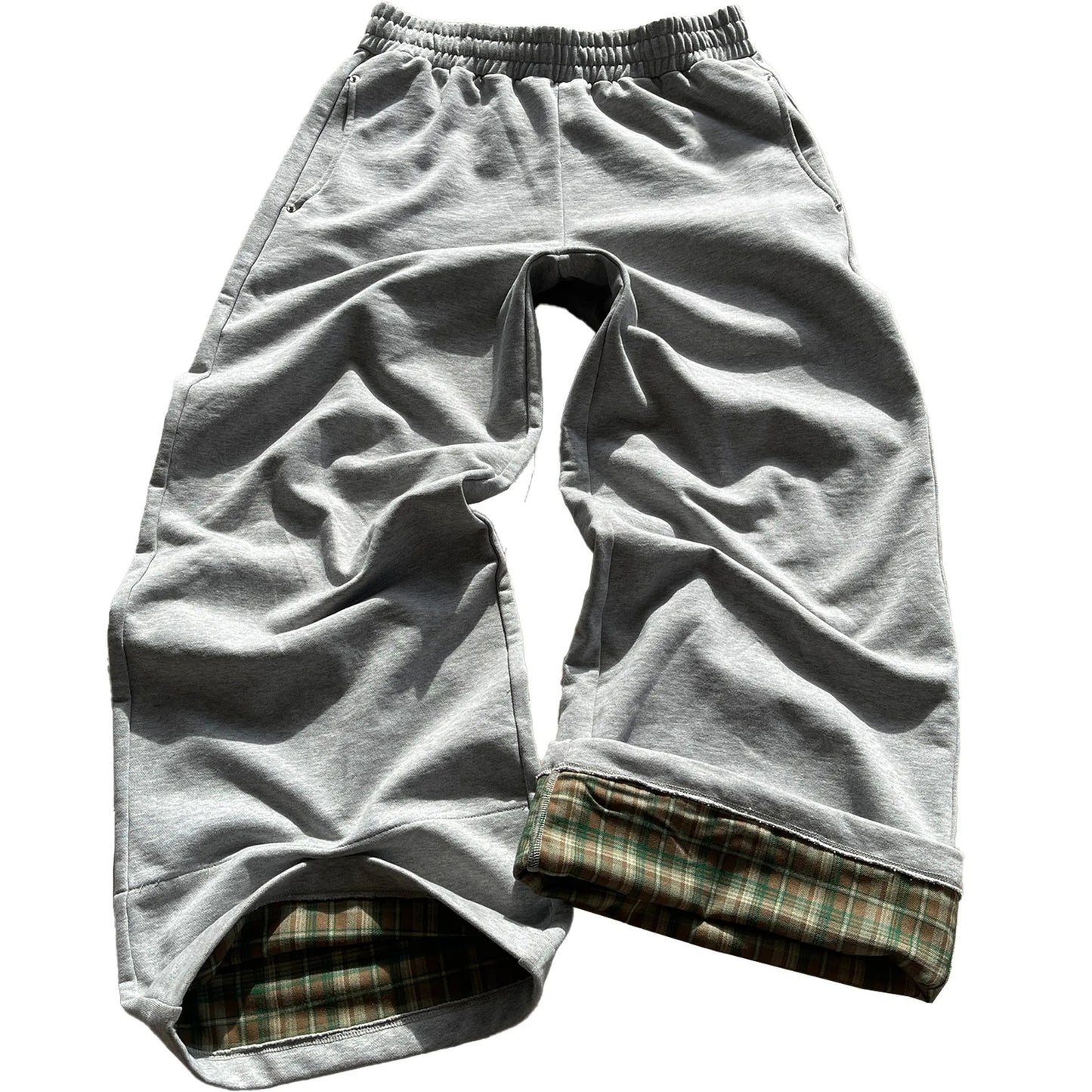 American Autumn Y2g Personality Zipper Sweatpants Loose Men And Women