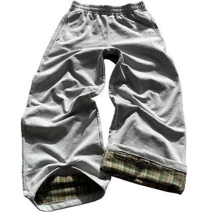 American Autumn Y2g Personality Zipper Sweatpants Loose Men And Women