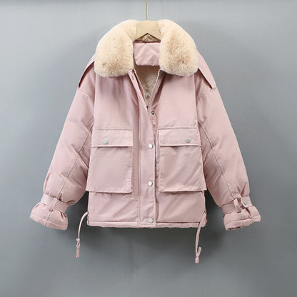 Korean Women's Casual Short Down Padded Jacket