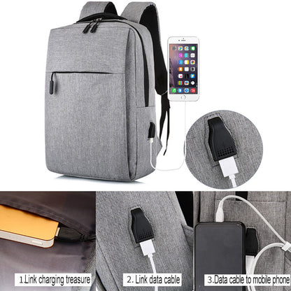 Nouveau ordinateur portable Usb sac à dos sac d'école sac à dos Anti-vol hommes sac à dos voyage sacs à dos mâle loisirs sac à dos Mochila femmes Gril