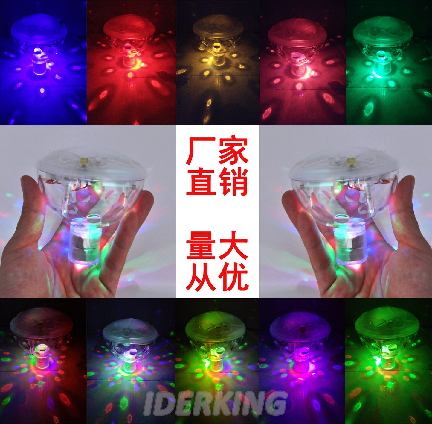 Summer Fun: Children Bath Bathtub LED Underwater Lamp