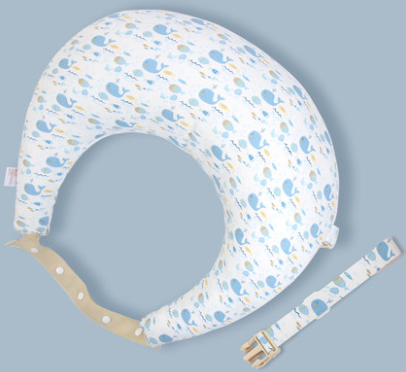 Oreillers d'allaitement pour bébé, coussin multifonction réglable, alimentation pour nouveau-né, housse lavable en couches