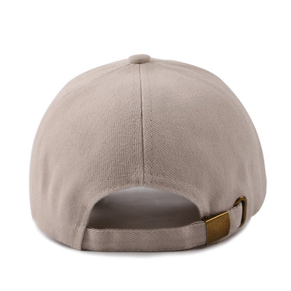 The new Korean men's baseball cap COTTON HAT VISOR outdoor sports peaked cap autumn contracted wholesale