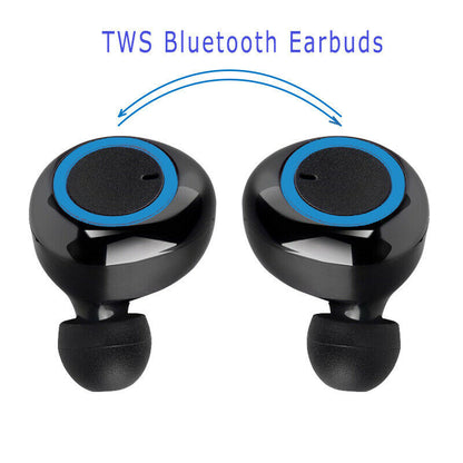 Écouteurs sans fil Bluetooth 5.0 étanches, casque d'écoute antibruit TWS