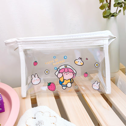 Portable Travel Clear Makeup Bag Organizer