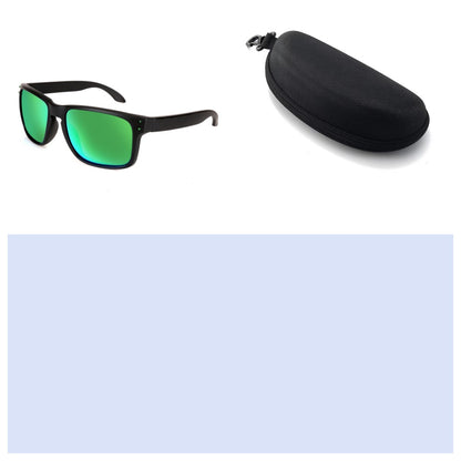 Men's Polarized Sports Sunglasses - UV400 Protection Plastic Frame