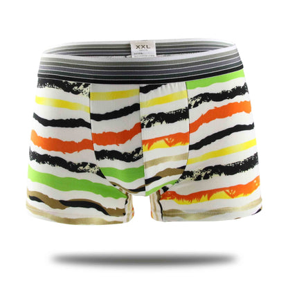 Sous-vêtements pour hommes Boxers en soie de lait Tendance de la personnalité