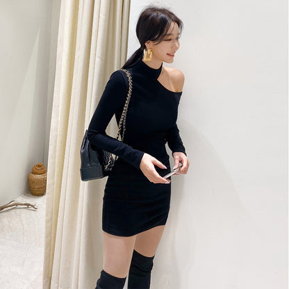 Women's Slim And Slim Wrap Bottom Skirt