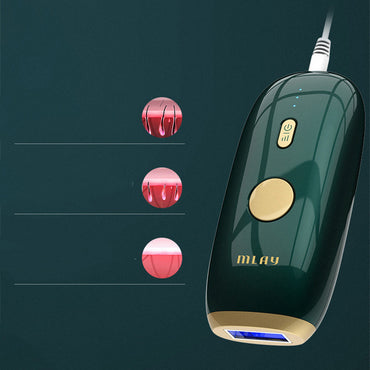 Women's Home Laser Hair Removal Device - ABS 36W Green Fashion System