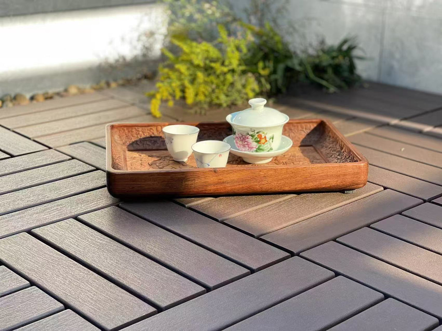 Waterproof, Wear-resistant, DIY Assembly, Garden, Courtyard, Balcony,plastic Flooring