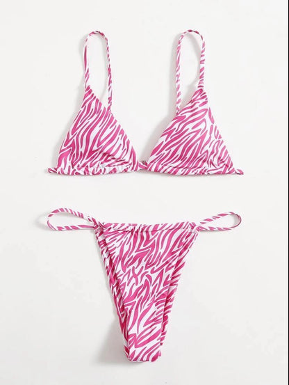 European And American Women's Three-piece Swimsuit