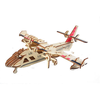 Amphibious Bomber Puzzle Assembly Toy 3D
