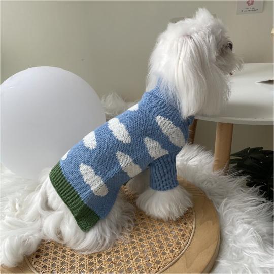 Pet Hund Kläder Jacquard Sweater Kläder