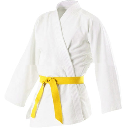 Judo noir et blanc pour hommes et femmes, vêtements d'entraînement