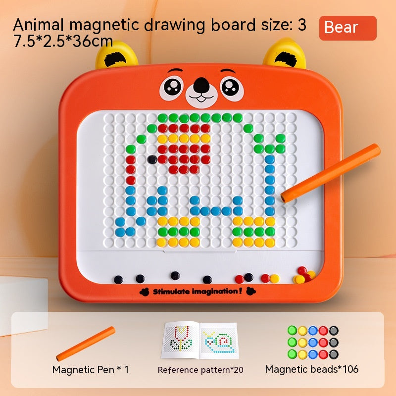 Stylo magnétique scientifique et éducatif pour enfants, utilisant une planche à dessin, pour penser à l'éducation précoce