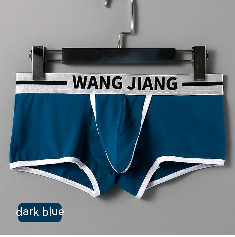 Cotton Men's Underwear Capsule Bag Separation Underwear Men's Solid Color Three-dimensional Cutting Cotton Underwear Men's