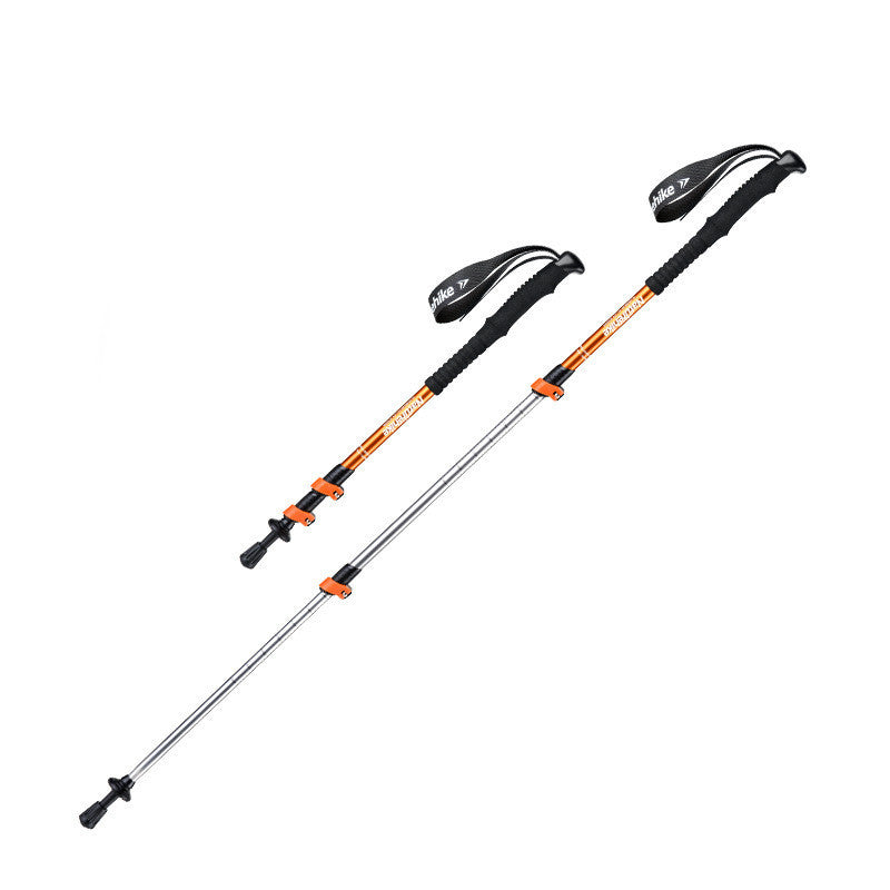 Family Children's Outdoor Trekking Poles With Three Sections