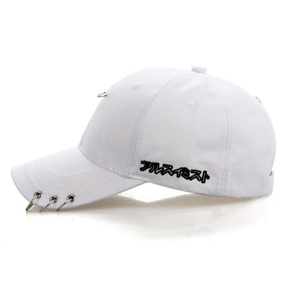 Korean Summer Baseball Cap - Hoop Cotton Duck Tongue Hat