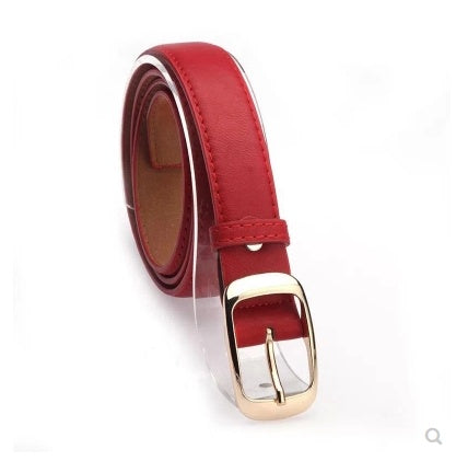 Korean women's casual versatile belts Women's Japanese buckle waistband Fashion trend versatile decorative belt